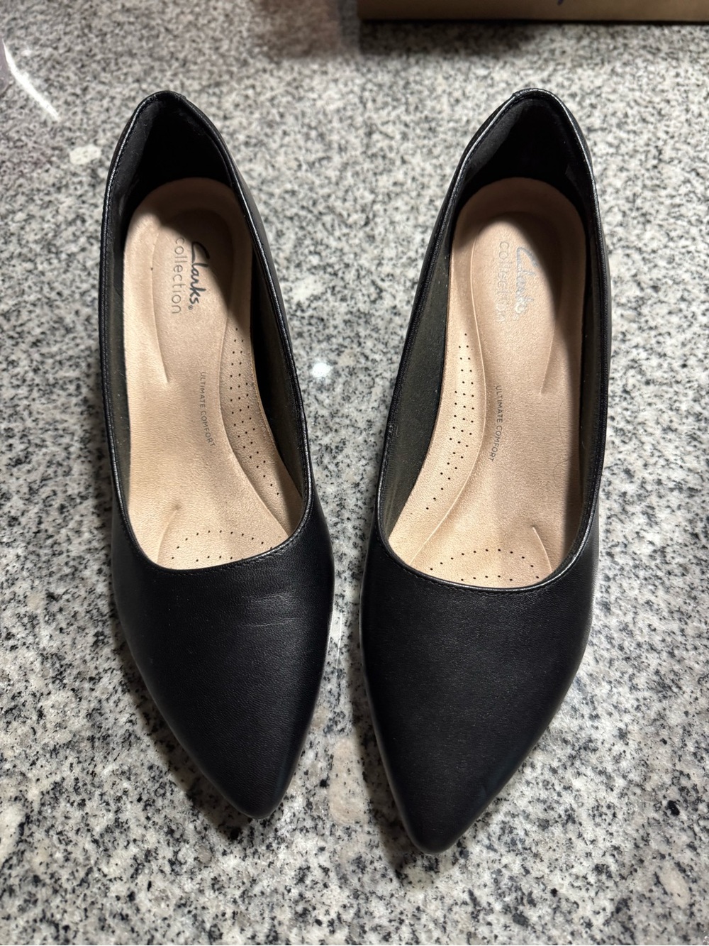 Clarks kitten heels